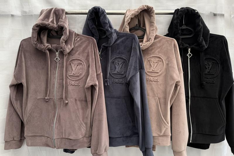 Кофта спорт Shon (46-52) S962 grey (деми)