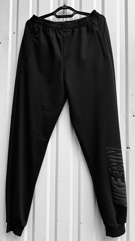 Штаны спорт Vanda (46-54) V120 black (деми)