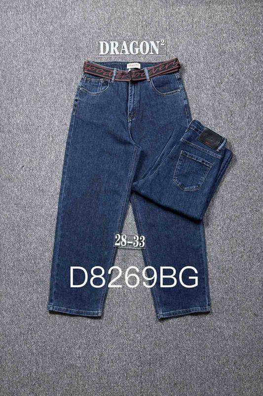 Джинсы Zijinyan (28-33) D8269BG blue (деми)