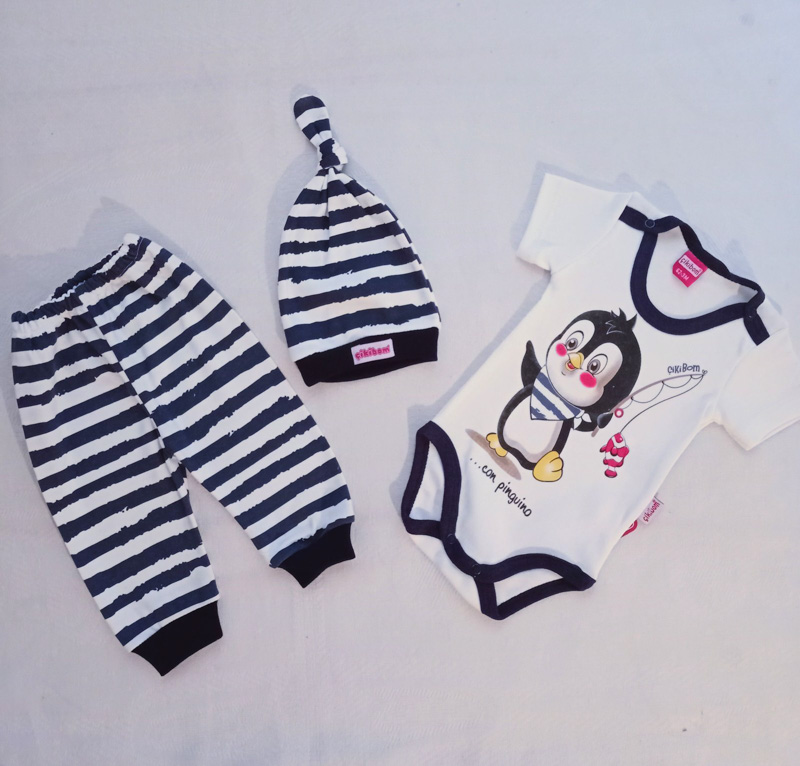 Костюм Malibu2 (3-9) 2303 white-black (лето)
