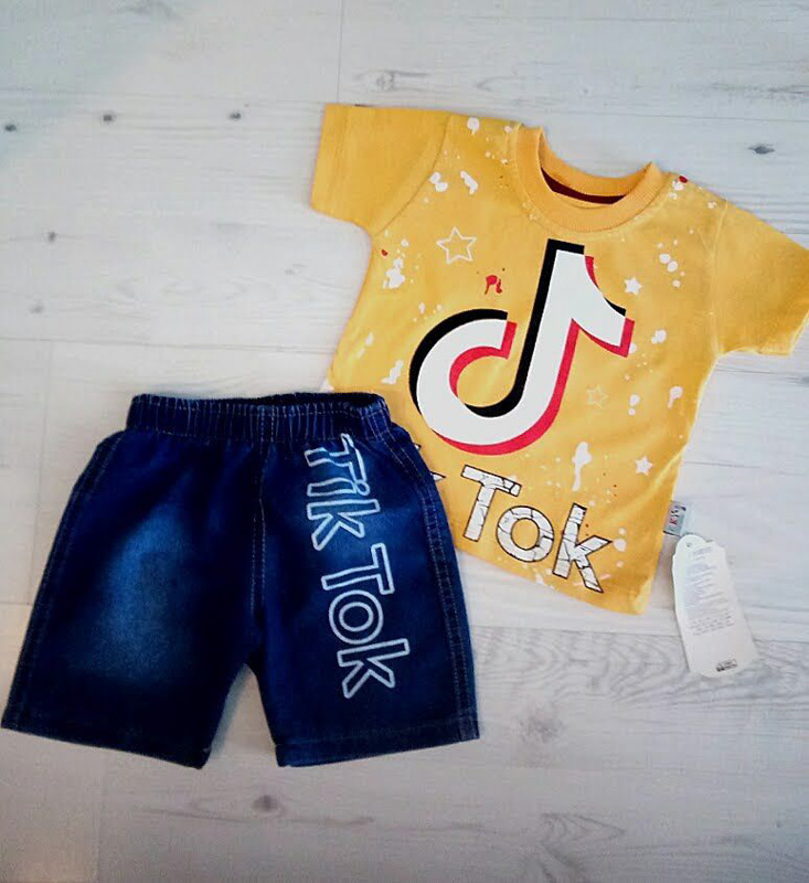 Костюм Malibu2 (1-4) 1254 yellow-navy (лето)