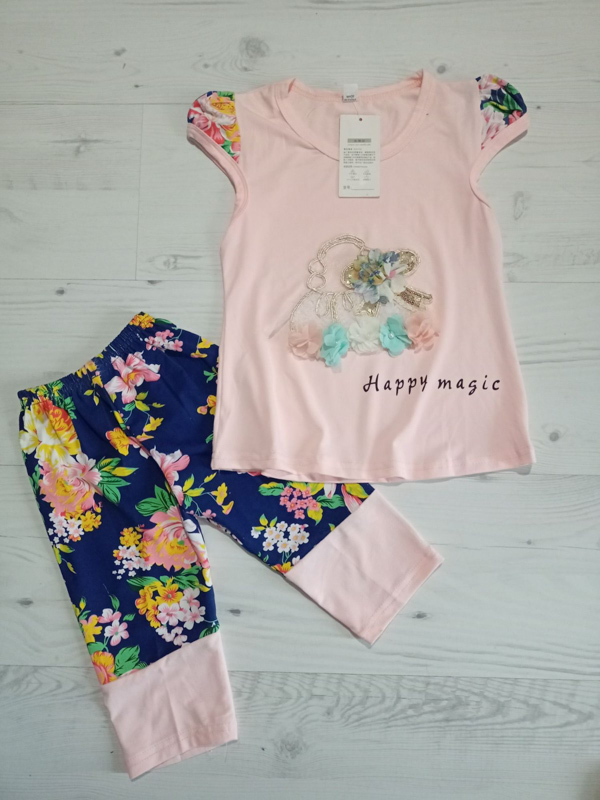 Костюм Malibu2 (2-4) 1248 pink (лето)