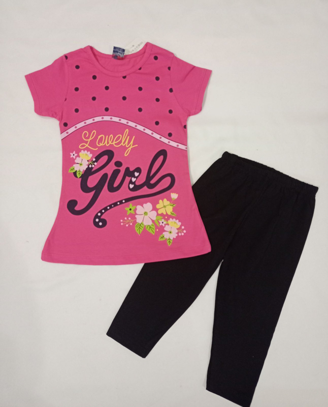 Костюм Malibu2 (3-6) 20111 pink-black (лето)