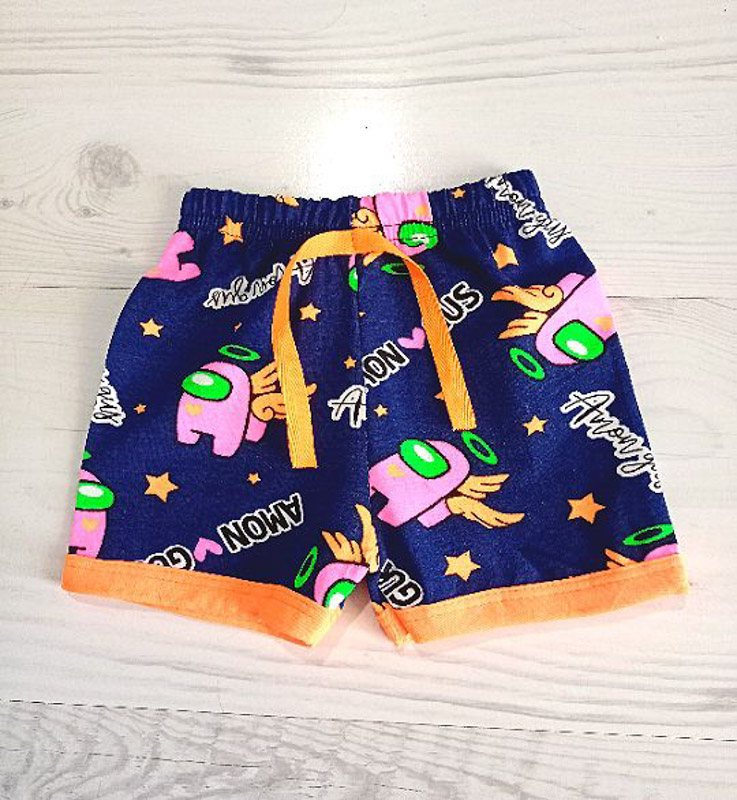 Шорты Malibu2 (3-7) 1241 navy-orange (лето)