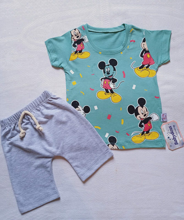 Костюм Malibu2 (0.9-2) 5614 mint-l.grey (лето)