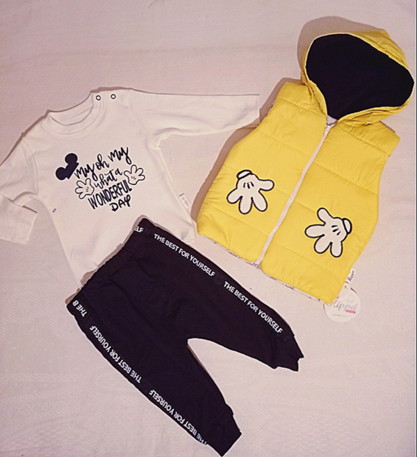 Костюм Malibu2 (0.6-1.6) 1245 yellow (лето)
