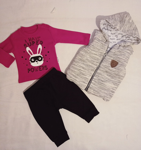 Костюм Malibu2 (0.6-1.6) 1249 l.grey-wine (лето)