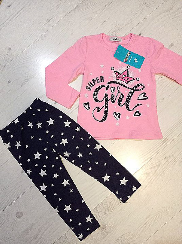 Костюм Malibu2 (2-5) 1237 pink-black (деми)