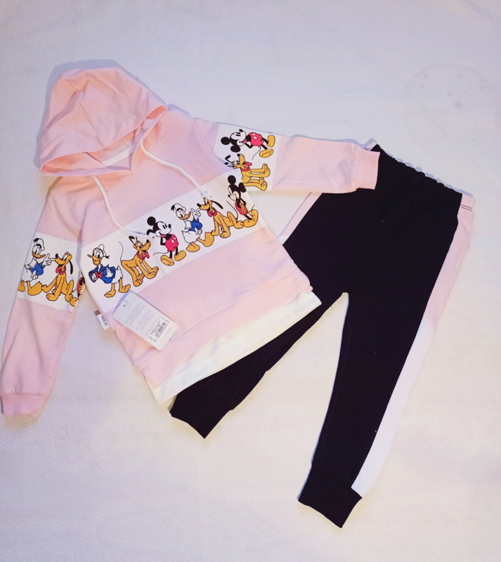 Костюм спорт Malibu2 (0.6-2) 300 pink-black (деми)