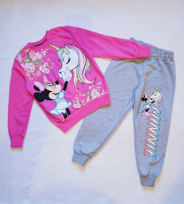 Костюм спорт Malibu2 (4-12) 25888 pink-l.grey (деми)