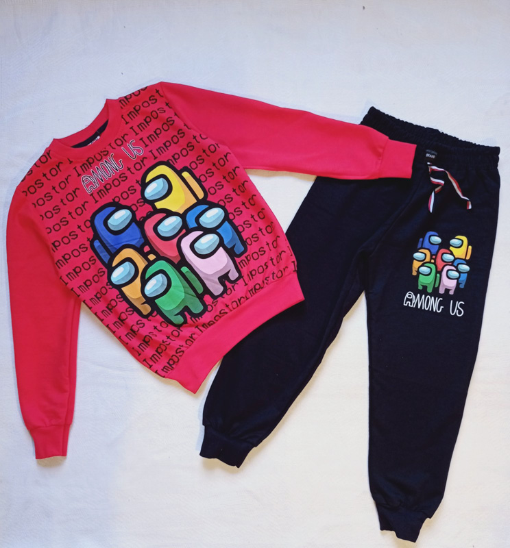 Костюм спорт Malibu2 (4-12) 25889 fuchsia-black (деми)
