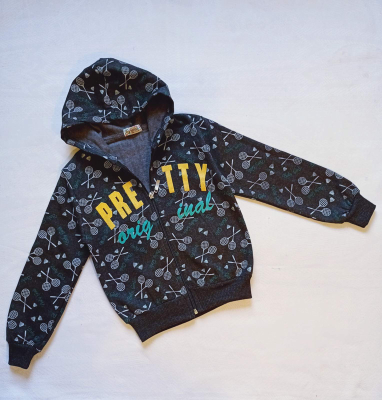 Кофта Malibu2 (3-7) 16620 black (деми)