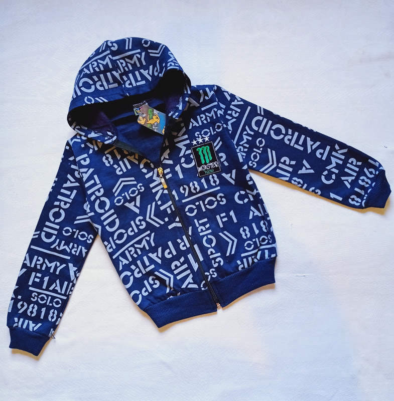 Кофта Malibu2 (8-12) 16065 navy (деми)