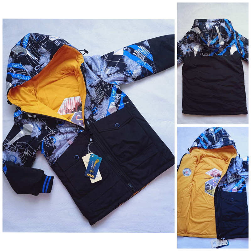 Куртка Malibu2 (134-158) 2201 black (деми)