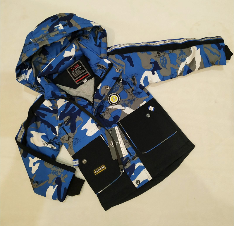 Куртка Malibu2 (92-116) W23 blue-black (зима)