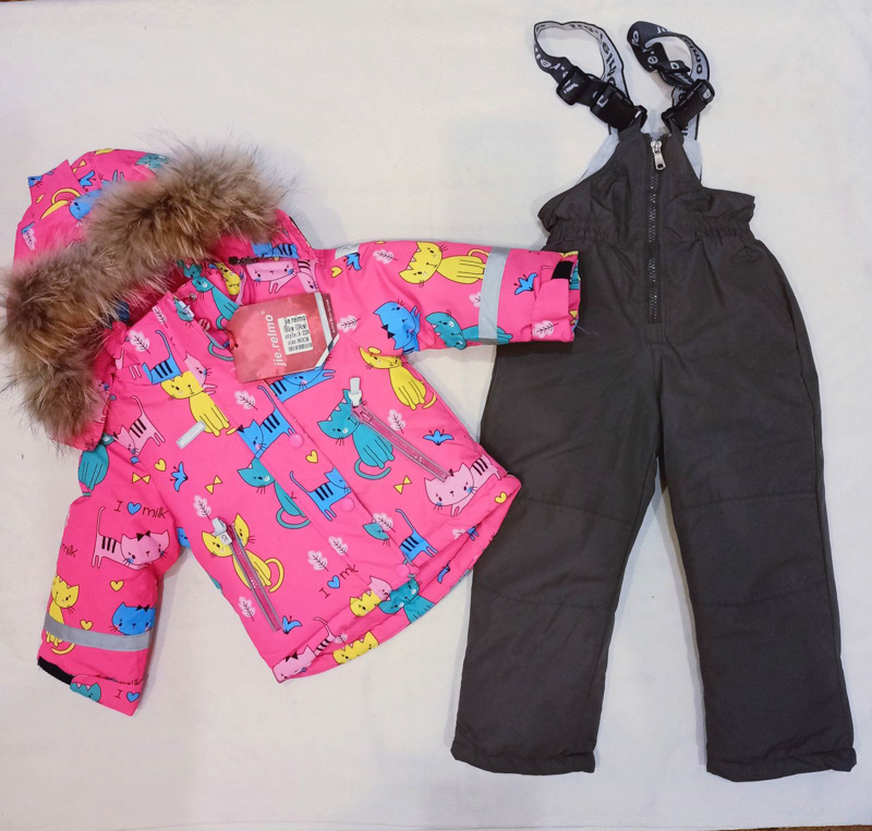 Костюм Malibu2 (80-104) A22 black-pink (зима)