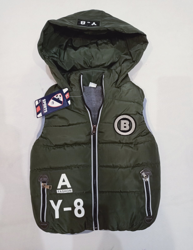 Жилетка Malibu2 (4-6) Y8 khaki (деми)