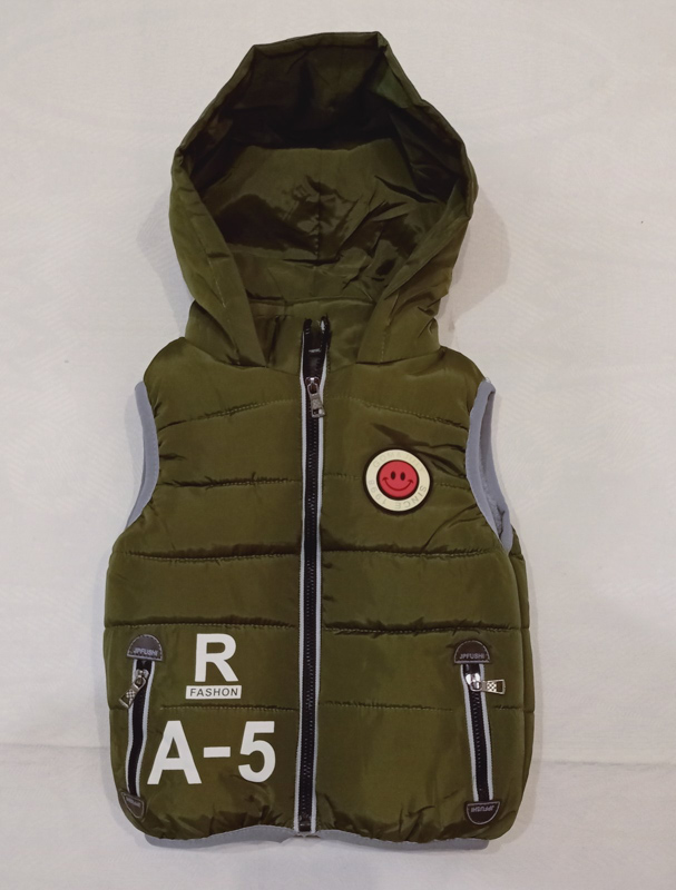 Жилетка Malibu2 (4-6) A5 khaki (деми)