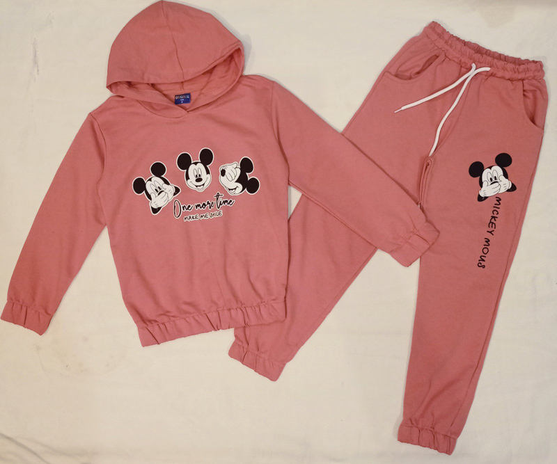 Костюм спорт Malibu2 (8-12) 8177 peach (деми)
