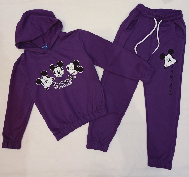 Костюм спорт Malibu2 (8-12) 8177 l.purple (деми)