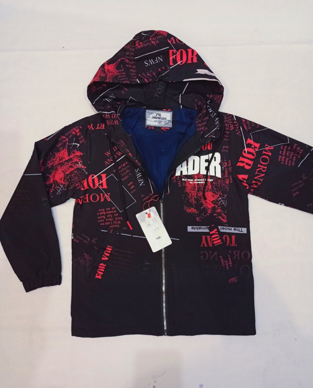 Куртка Malibu2 (140-158) 2223 black-fuchsia (деми)