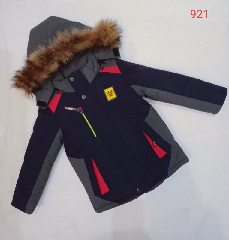 Куртка Malibu2 (86-110) 921 black-red (зима)