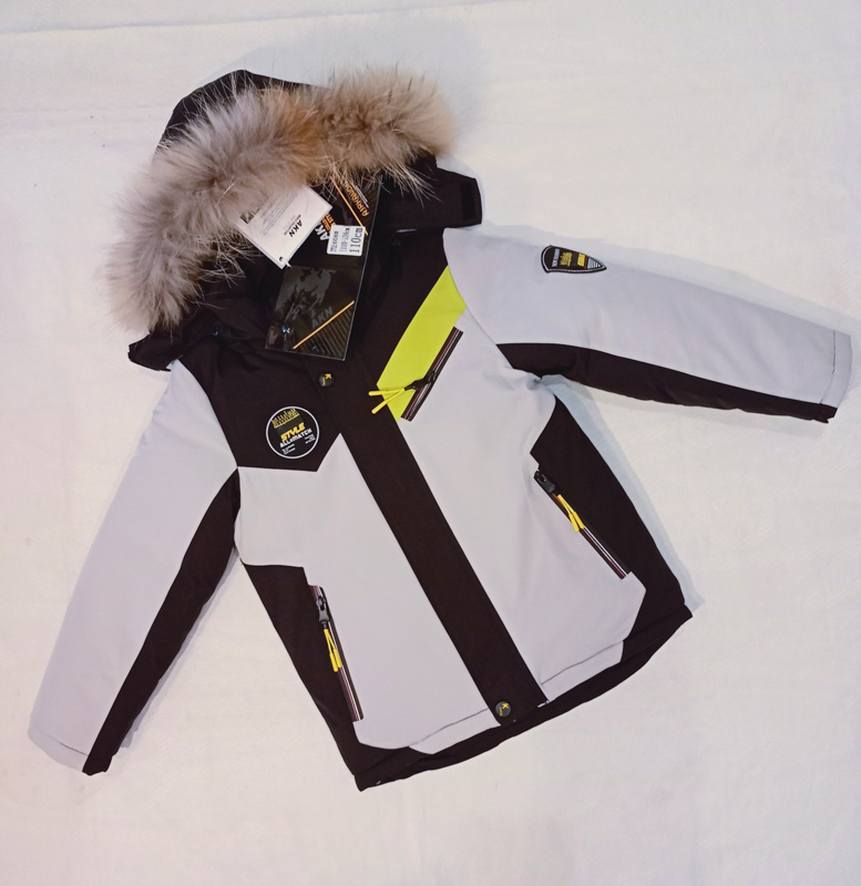 Куртка Malibu2 (110-134) 608 l.grey (зима)