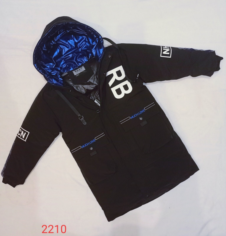 Куртка Malibu2 (11-14) 2210 black-navy (зима)