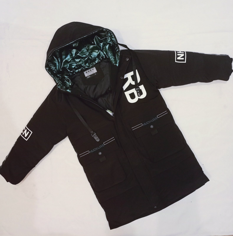 Куртка Malibu2 (11-14) 2210 black-d.green (зима)