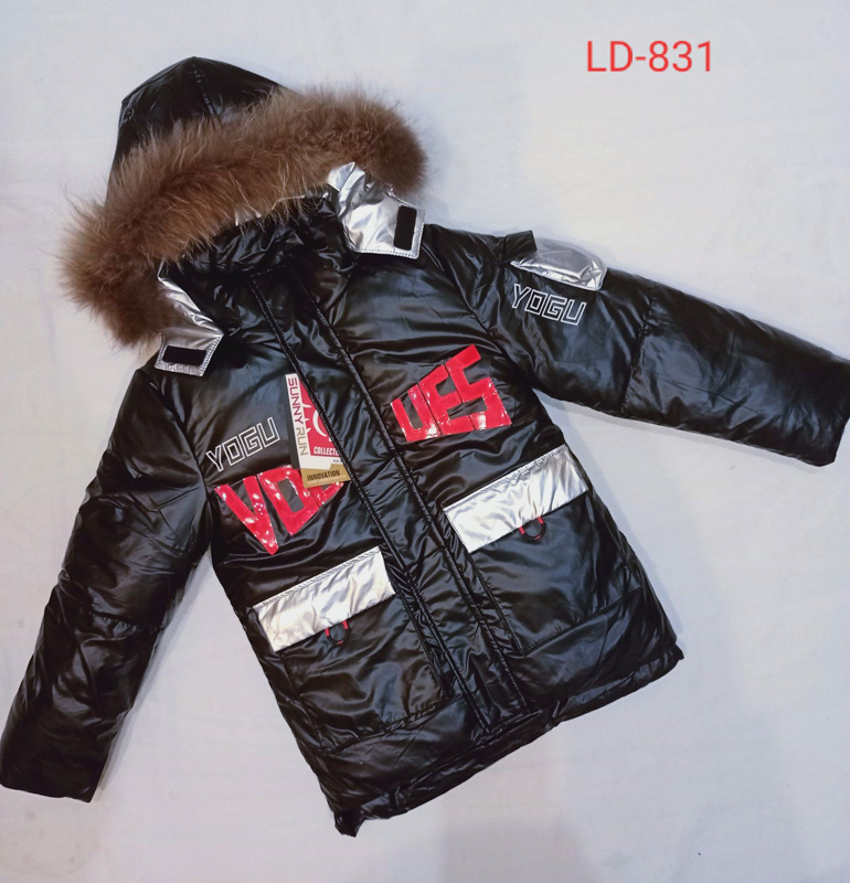 Куртка Malibu2 (112-146) LD831 black (зима)