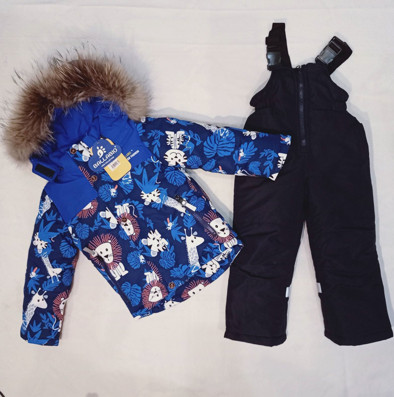 Костюм Malibu2 (86-110) L117 black-navy (зима)