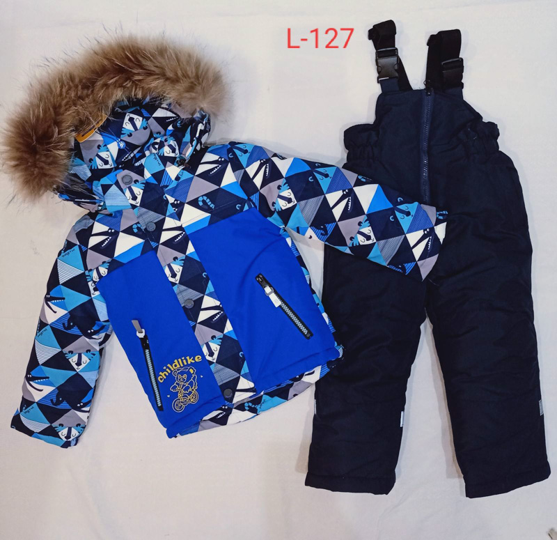 Костюм Malibu2 (80-104) L127 blue-black (зима)