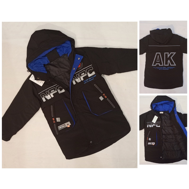Куртка Malibu2 (9-12) 2002 black-navy (деми)