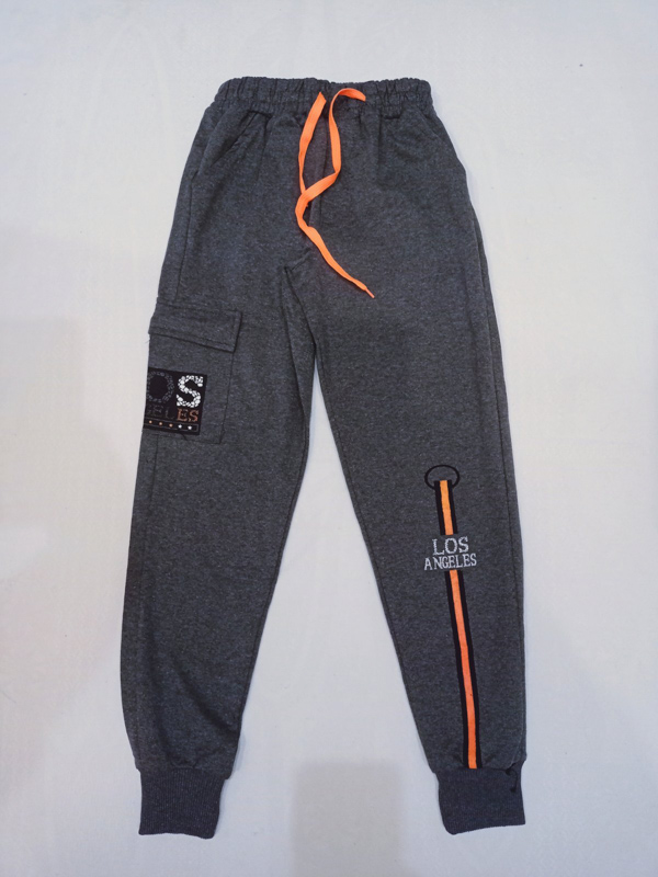Штаны спорт Malibu2 (13-16) 016 d.grey (деми)