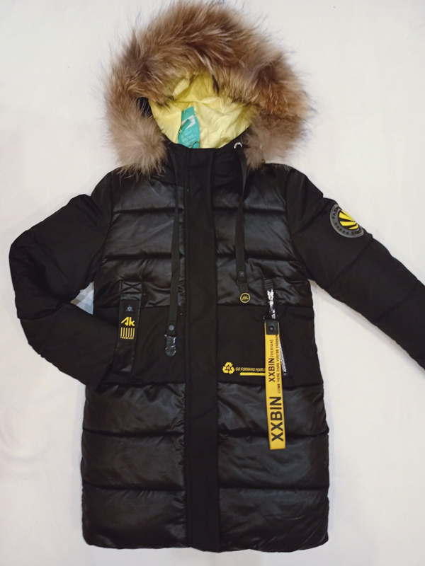 Куртка Malibu2 (134-158) H178 black (зима)