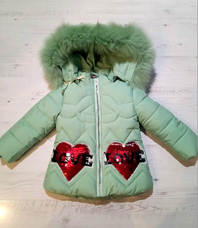 Куртка Malibu2 (68-92) HL937 l.green (зима)