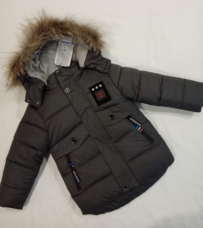 Куртка Malibu2 (98-116) 566-HM30 black (зима)