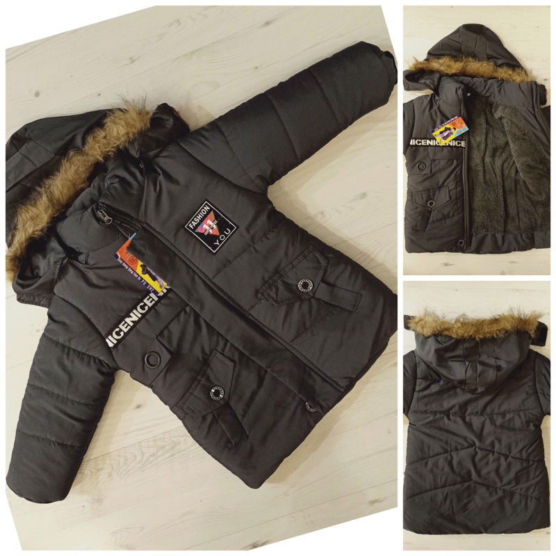 Куртка Malibu2 (2-4) H311-1 black (зима)