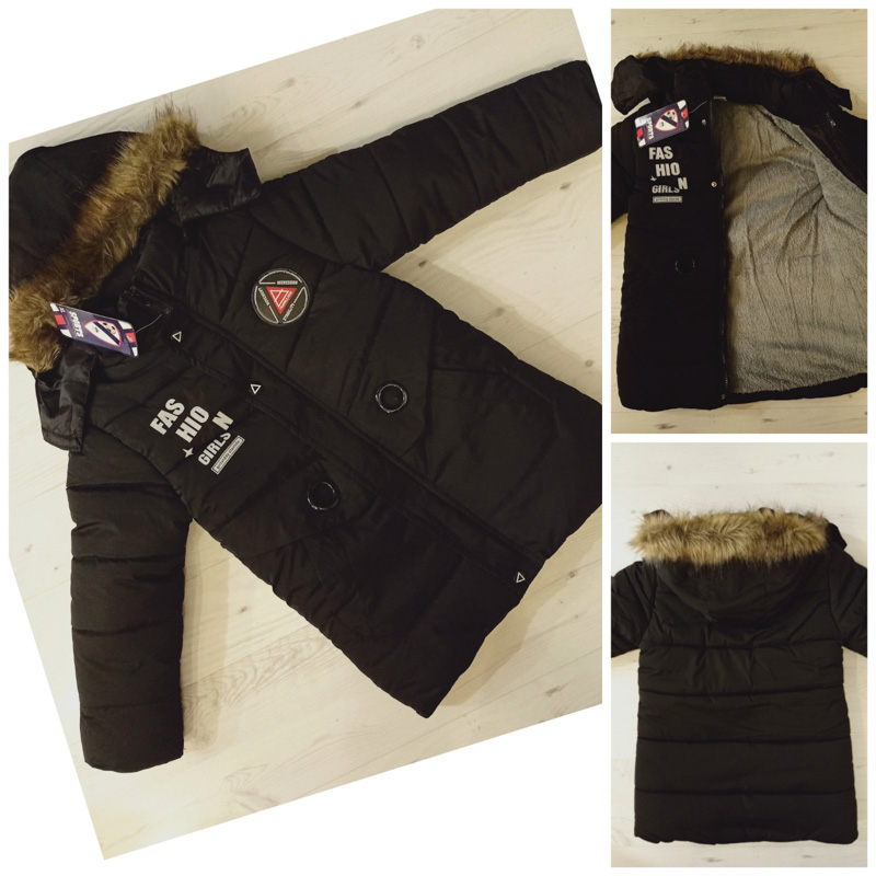 Куртка Malibu2 (6-8) K360 black (зима)