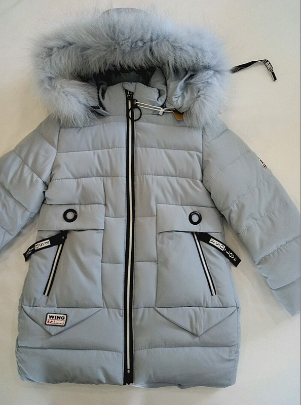 Куртка Malibu2 (104-128) 803 l.grey (зима)