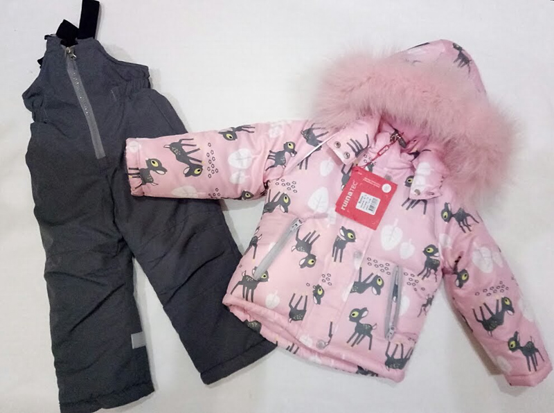 Костюм Malibu2 (80-98) R72 grey-pink (зима)