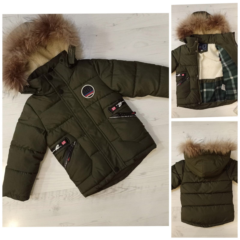 Куртка Malibu2 (86-110) A6 khaki (зима)
