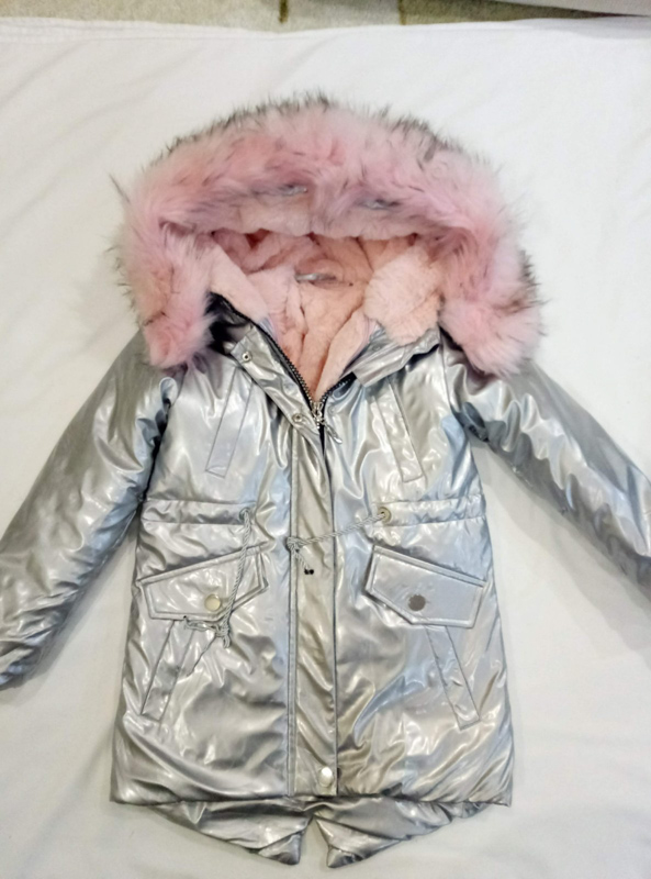 Куртка Malibu2 (128-152) 8924 l.grey (зима)
