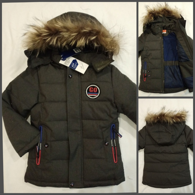 Куртка Malibu2 (98-122) 7-107 khaki (зима)