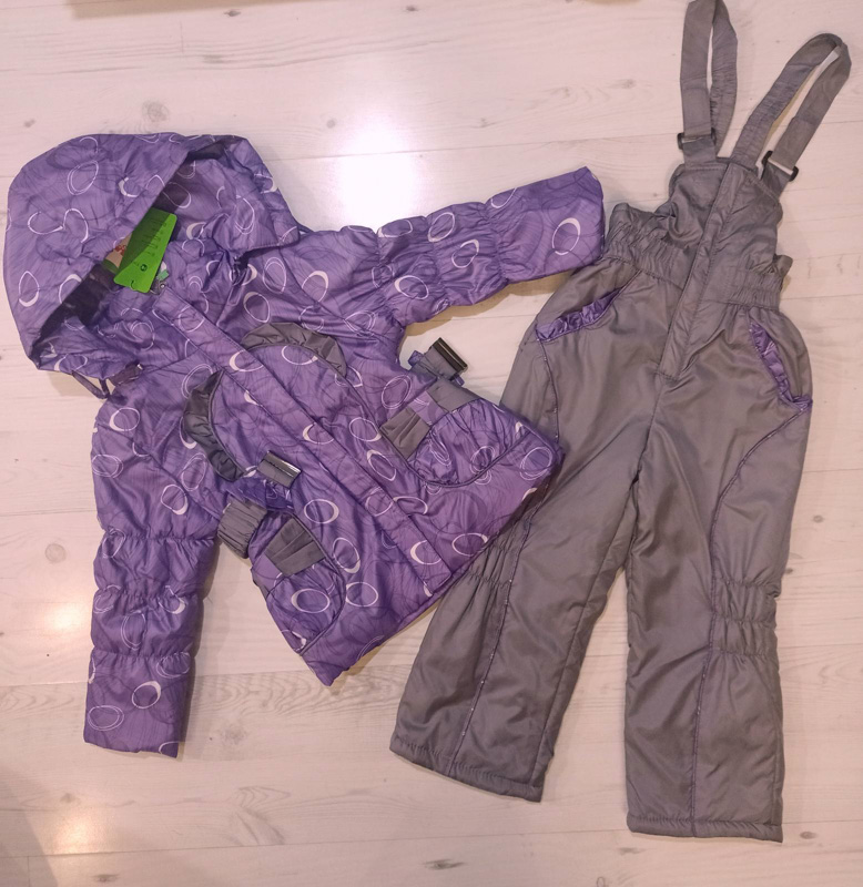 Костюм Malibu2 (2-6) K3 d.purple-grey (деми)