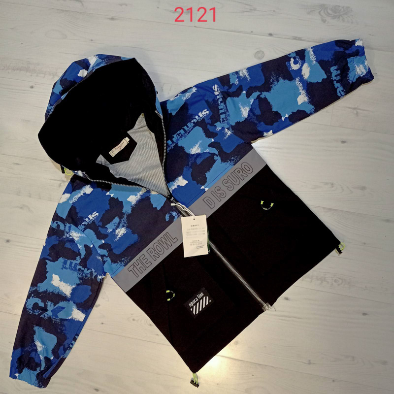 Ветровка Malibu2 (150-180) 2121 blue-black (деми)