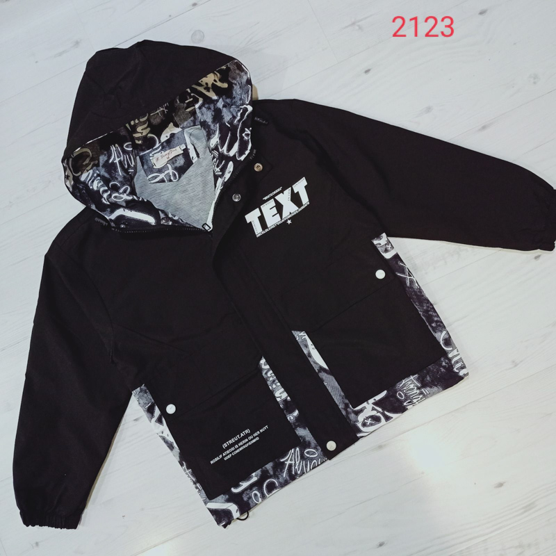 Ветровка Malibu2 (150-180) 2123 black (деми)