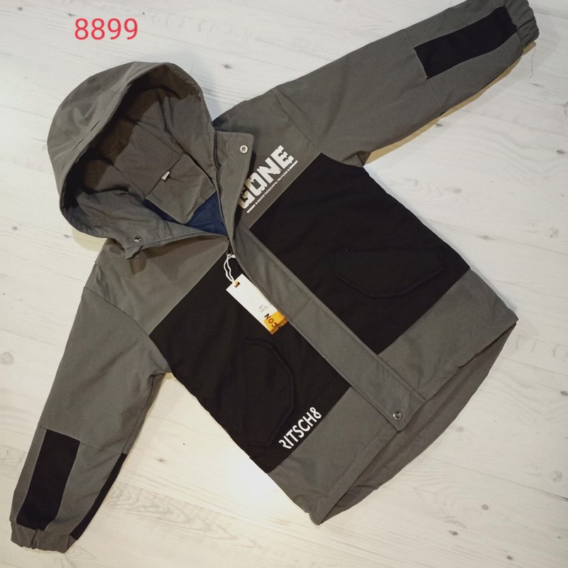 Ветровка Malibu2 (130-170) 8899 grey-old-1 (деми)