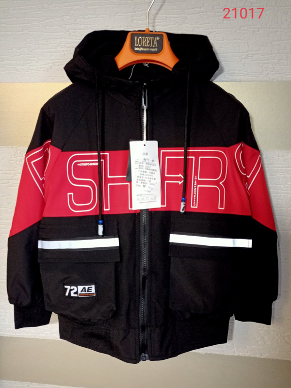 Ветровка Malibu2 (9-12) 21017 black-red-old-1 (деми)