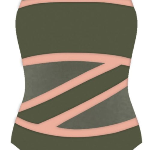 Купальник Golannia (38-46) 22166 green (лето) Golannia 22166 green